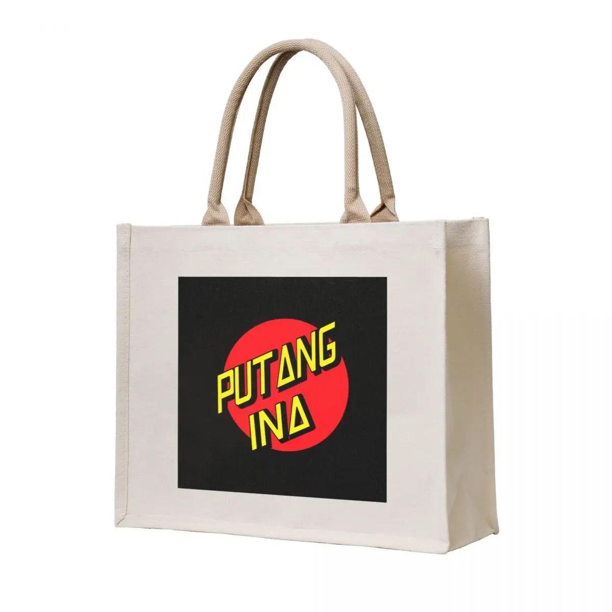 PUTANGINA CIRCULAR LOGO POCKET DESIGN Tote Bag Cloth bag Canvas bag supermarket folding
PUTANGINA CIRCULAR LOGO POCKET DESIGN Tote Bag Cloth bag Canvas bag supermarket folding