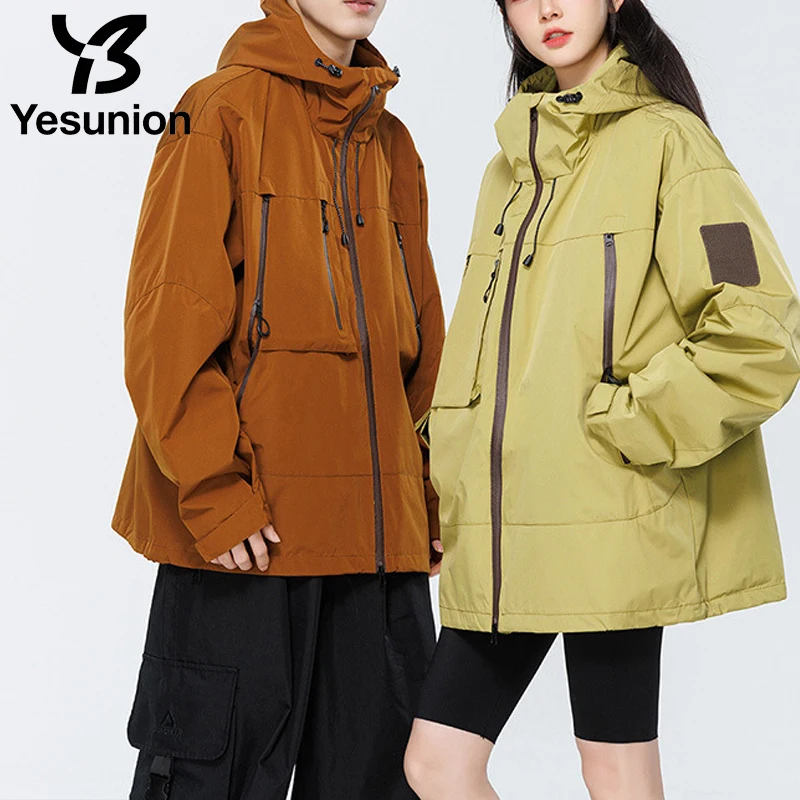 YESUNION уличная женская ветровка, куртка 202, осень-зима, ветрозащитное водонепроницаемое пальто, верхняя одежда унисекс, туристическое пальто
YESUNION уличная женская ветровка, куртка 202, осень-зима, ветрозащитное водонепроницаемое пальто, верхняя одежда унисекс, туристическое пальто