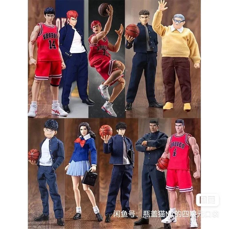 In Stock Dasin/Great Toys/GT Slam Dunk Hanamichi Sakuragi Kaede Rukawa Mitsui Hisashi Akagi Takenori Ryota Miyagi 1/12 PVC
In Stock Dasin/Great Toys/GT Slam Dunk Hanamichi Sakuragi Kaede Rukawa Mitsui Hisashi Akagi Takenori Ryota Miyagi 1/12 PVC