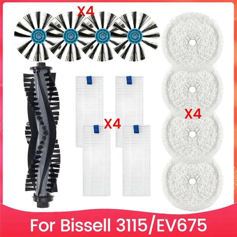 F-F 13PCS Vacuum Cleaner Brush Filter And Mop Cloth Set For Bissell 3115 EV675 Vacuum Cleaner Accessories Replacement Parts
F-F 13PCS Vacuum Cleaner Brush Filter And Mop Cloth Set For Bissell 3115 EV675 Vacuum Cleaner Accessories Replacement Parts