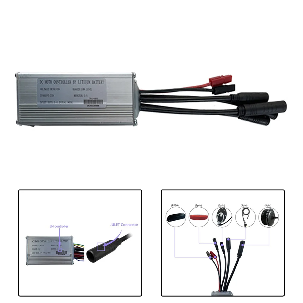 Controllers JN Controller 500W Brushless Controller DIY Refit 120x53x33mm 1pc 22A Ebike Accessories For E-bike
Controllers JN Controller 500W Brushless Controller DIY Refit 120x53x33mm 1pc 22A Ebike Accessories For E-bike