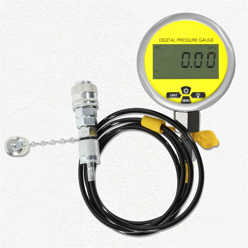 10000PSI/700BAR/70Mpa Hydraulic Digital Pressure Test Coupling Kit Gauge Tool for John Deere,Hyundai,Excavator,Pump,Caterpillar
10000PSI/700BAR/70Mpa Hydraulic Digital Pressure Test Coupling Kit Gauge Tool for John Deere,Hyundai,Excavator,Pump,Caterpillar