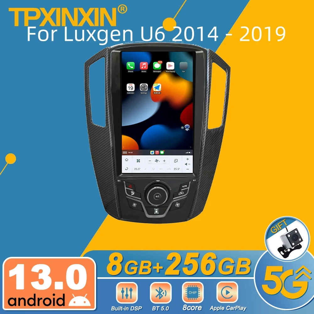 Автомагнитола 2 Din для Luxgen U6 2014-2019, Android, стереоприемник, GPS-навигация, мультимедийный плеер, экран головного устройства
Автомагнитола 2 Din для Luxgen U6 2014-2019, Android, стереоприемник, GPS-навигация, мультимедийный плеер, экран головного устройства