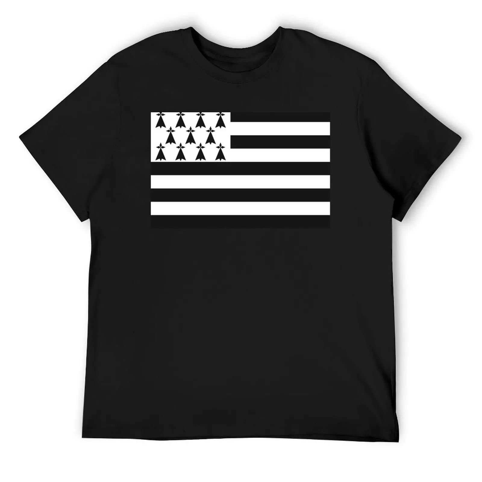 Flag of Brittany Drapeau Breton Gwenn-ha-du Ermine black and White HD HIGH QUALITY ONLINE STORE T-Shirt
Flag of Brittany Drapeau Breton Gwenn-ha-du Ermine black and White HD HIGH QUALITY ONLINE STORE T-Shirt