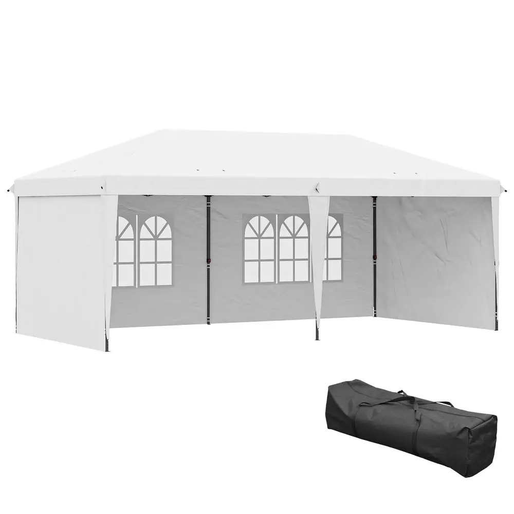 10 x 20 Pop Up Canopy Tent with 4 Sidewalls, Outdoor Portable Instant Canopy Shelter for Parties, Outdoor Instant Gazebo with C
10 x 20 Pop Up Canopy Tent with 4 Sidewalls, Outdoor Portable Instant Canopy Shelter for Parties, Outdoor Instant Gazebo with C