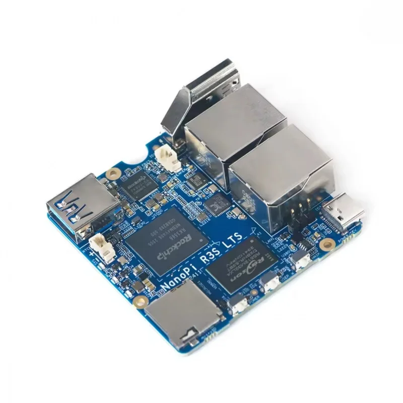 NanoPi R3S LTS Development Board Mini Linux IoT Router With Metal Case RK3566 With Dual 2.5GbE Ports CNC 2G/1G
NanoPi R3S LTS Development Board Mini Linux IoT Router With Metal Case RK3566 With Dual 2.5GbE Ports CNC 2G/1G