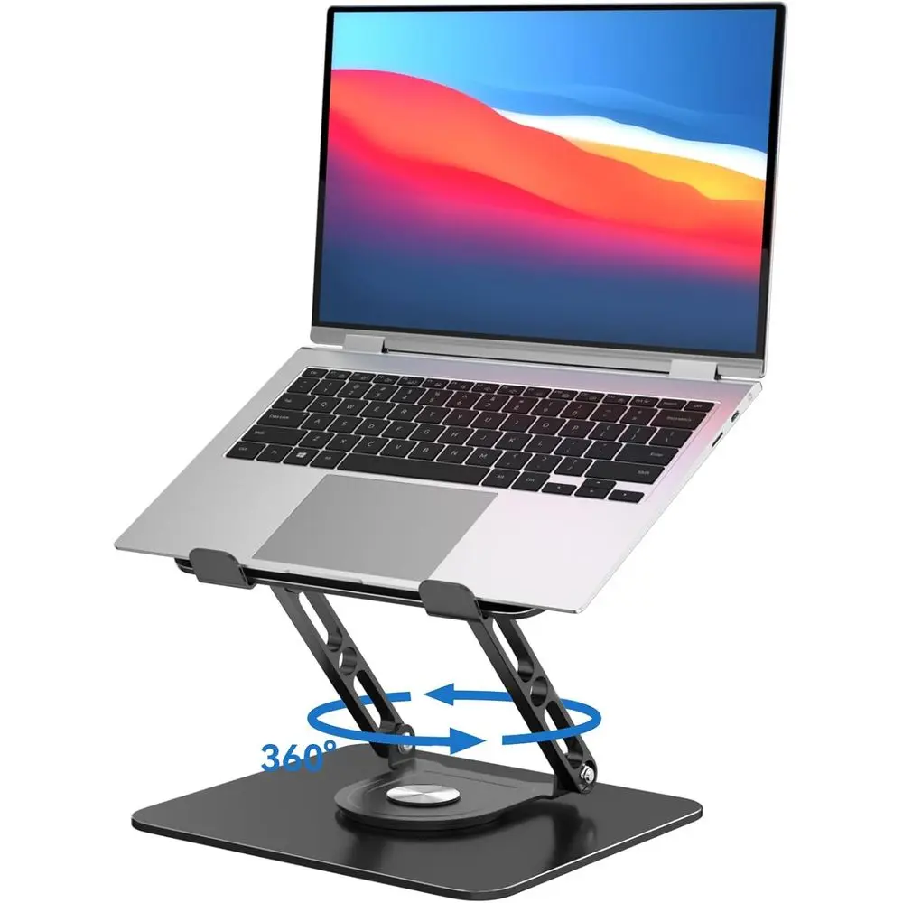 Laptop Stand Adjustable Computer Stand with 360 Rotating Base Ergonomic Laptop Riser Mount Desk Portable Computer Desk for Pro A
Laptop Stand Adjustable Computer Stand with 360 Rotating Base Ergonomic Laptop Riser Mount Desk Portable Computer Desk for Pro A