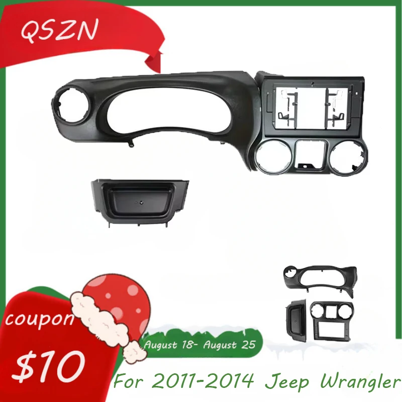 9 Inch 2 Din Car radio DVD Installation Fascias Panel For 2011-2014 Jeep Wrangler Audio Dash Fit Panel Dash Trim Kit Frame
9 Inch 2 Din Car radio DVD Installation Fascias Panel For 2011-2014 Jeep Wrangler Audio Dash Fit Panel Dash Trim Kit Frame