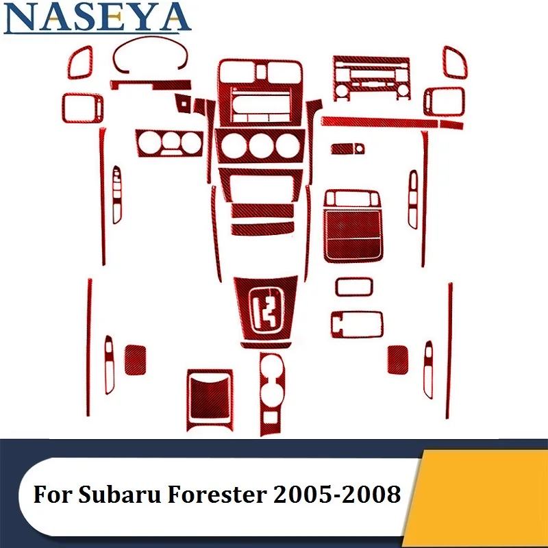 Car Interior Decorative Accessories For Subaru Forester 2005 2006 2007 2008 Carbon Fiber Material Red Stickers Cover Trim
Car Interior Decorative Accessories For Subaru Forester 2005 2006 2007 2008 Carbon Fiber Material Red Stickers Cover Trim