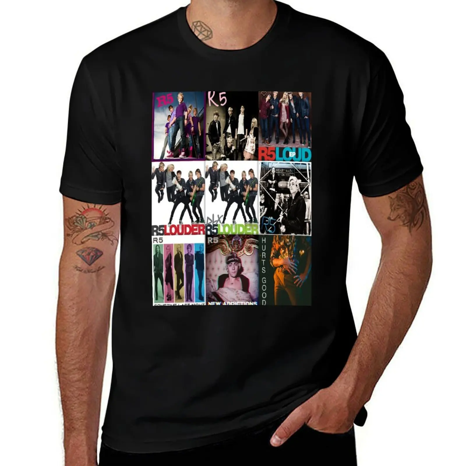 R5 Discography T-Shirt graphic t shirts for man cotton t shirt pack T-Shirt
R5 Discography T-Shirt graphic t shirts for man cotton t shirt pack T-Shirt
