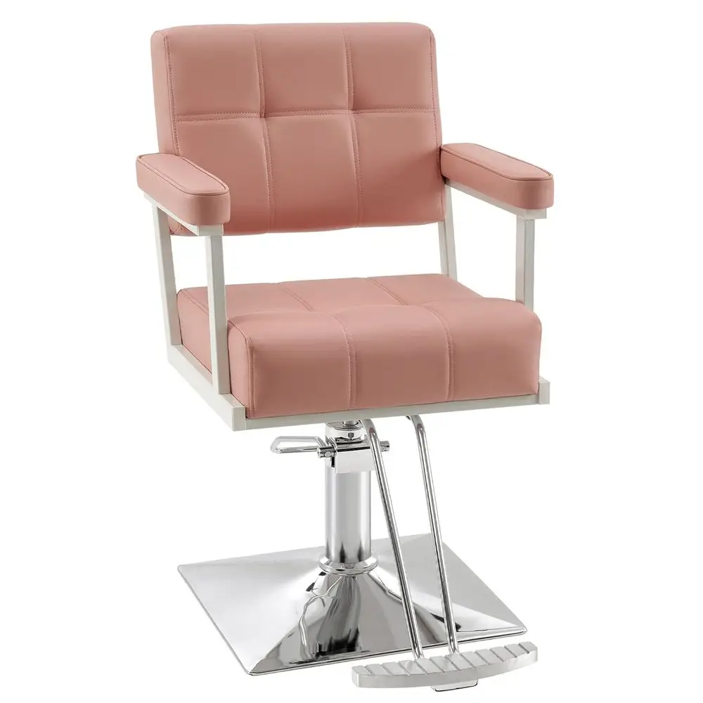 Hydraulic Swivel Barber Chair with Beauty Shampoo Equipment, Pink
Hydraulic Swivel Barber Chair with Beauty Shampoo Equipment, Pink