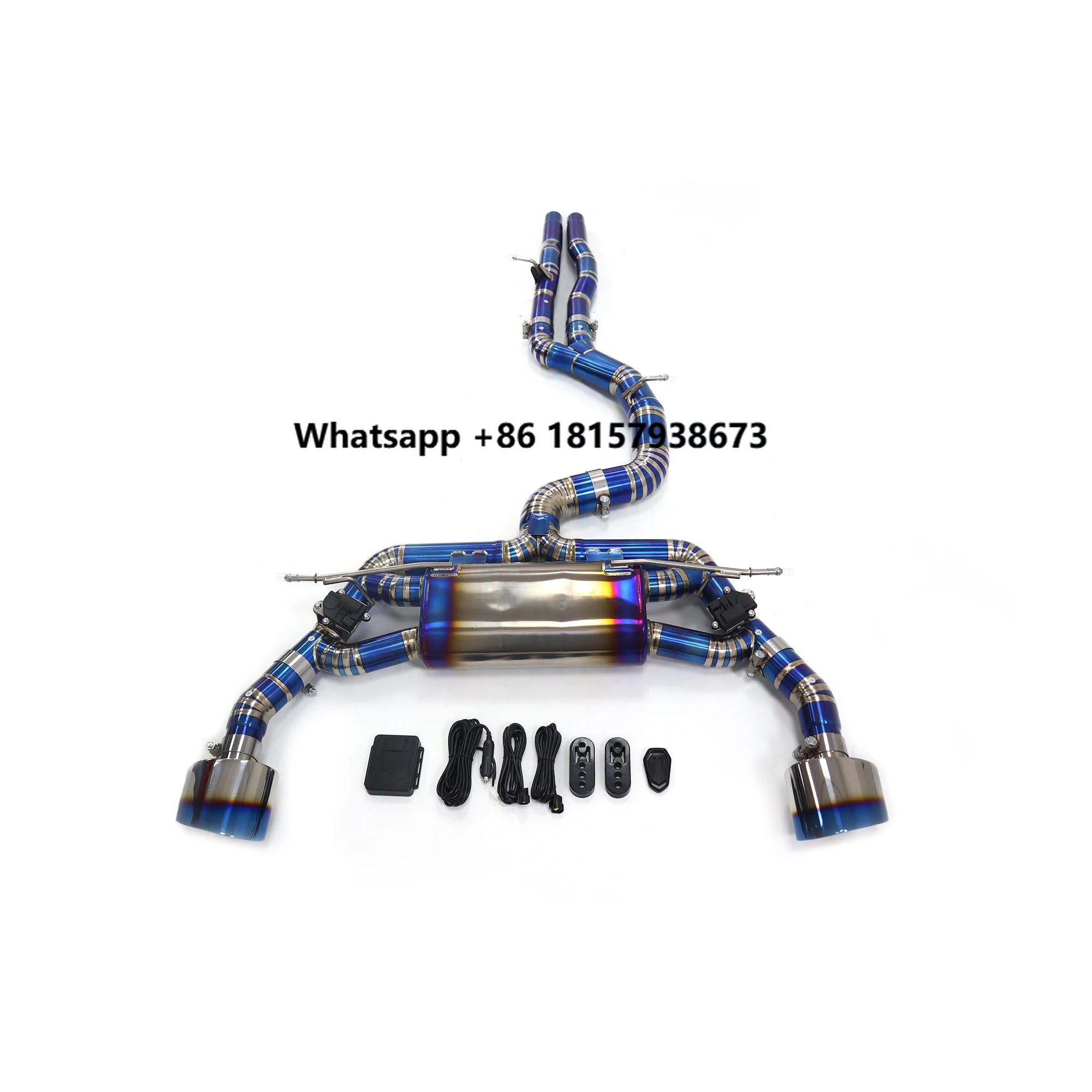 ING Auto Performance Parts Titanium Alloy Catback RS3 TTRS 2.5T Exhaust Muffler with Valve Car Accessories Pipe
ING Auto Performance Parts Titanium Alloy Catback RS3 TTRS 2.5T Exhaust Muffler with Valve Car Accessories Pipe