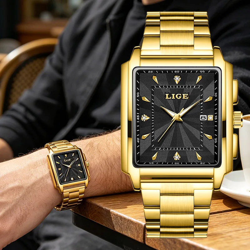 LIGE 2026 TOP Man watch luminous waterproof simple business quartz clock calendar sports fashion watches for men reloj hommes
LIGE 2026 TOP Man watch luminous waterproof simple business quartz clock calendar sports fashion watches for men reloj hommes