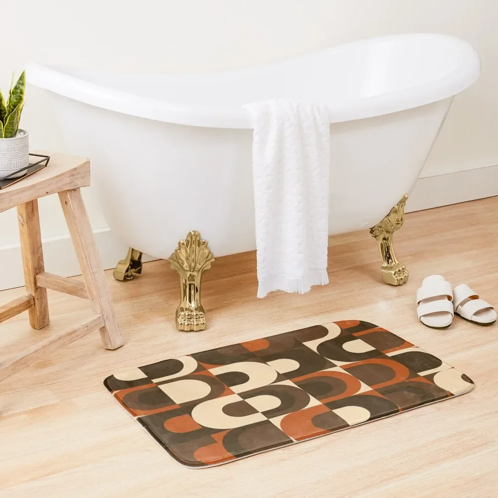 70s Pattern Retro Inustrial in Orange and Dark Brown Bath Mat Toilet Carpet Bath Rugs Carpet For Shower Mat
70s Pattern Retro Inustrial in Orange and Dark Brown Bath Mat Toilet Carpet Bath Rugs Carpet For Shower Mat