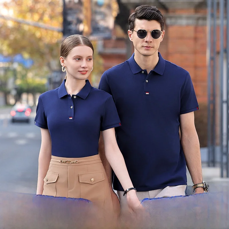 Business Casual Men's Shirt Short Sleeve Cotton Workwear Summer Fashion Logo Embroidery Cultural T-Shirt Premium Feel
Business Casual Men's Shirt Short Sleeve Cotton Workwear Summer Fashion Logo Embroidery Cultural T-Shirt Premium Feel