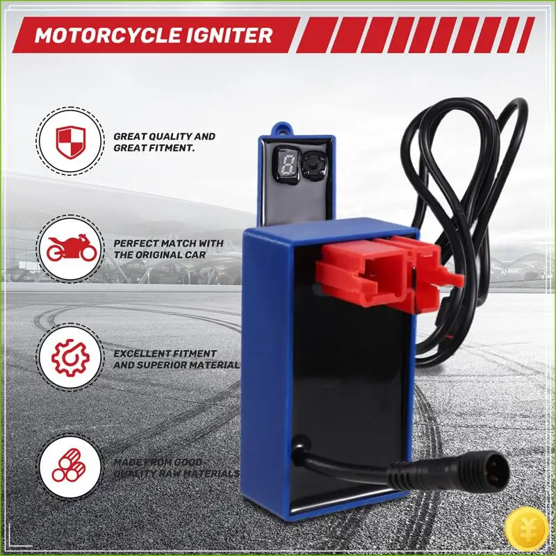6Pin DC Digital Adjustable Motorcycle Ignition CDI Box For CG125 CG-125 150Cc 200Cc DC Fuse Igniter
6Pin DC Digital Adjustable Motorcycle Ignition CDI Box For CG125 CG-125 150Cc 200Cc DC Fuse Igniter