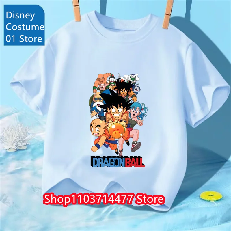 Anime Dragon Ball Son Goku Print Kids T Shirt Summer Fashion Casual T-shirt Boy Girl Unisex Children's Clothing Tshirt Tops
Anime Dragon Ball Son Goku Print Kids T Shirt Summer Fashion Casual T-shirt Boy Girl Unisex Children's Clothing Tshirt Tops
