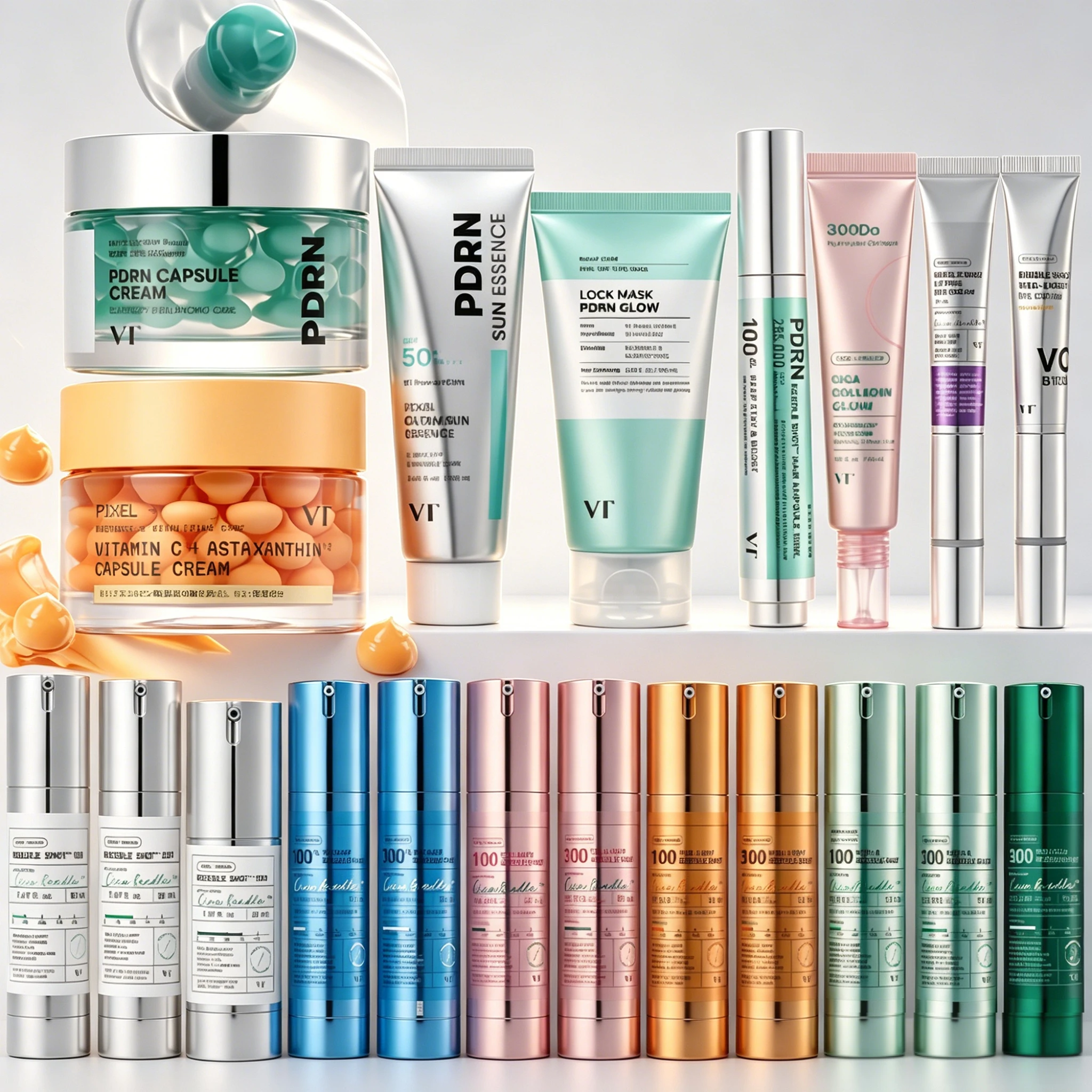 Vita-Light Microneedle Essence 100/300 Cica Reedle Micro Needle Serum PDRN VC Capsule Cream SPF50+ Sunblock Brightening Glow
Vita-Light Microneedle Essence 100/300 Cica Reedle Micro Needle Serum PDRN VC Capsule Cream SPF50+ Sunblock Brightening Glow