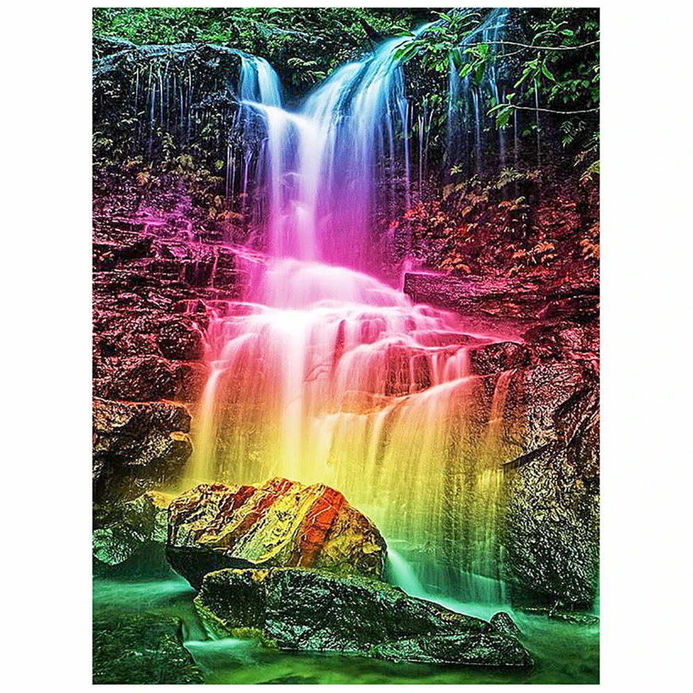 Diamond Painting Rainbow Waterfall Scenery Square/Round Rhinestone Hobby Crafts Mosaic Handmade Gifts Cross Stitch Home Decor
Diamond Painting Rainbow Waterfall Scenery Square/Round Rhinestone Hobby Crafts Mosaic Handmade Gifts Cross Stitch Home Decor