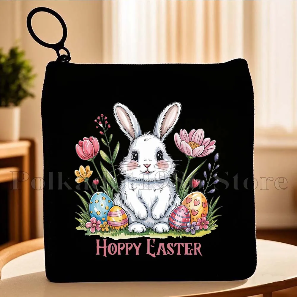 Peace Love Easter Bunny Colorful Eggs Happy Easter Day Cute Rabbit Moms Girls Gifts Canvas Coin Purse Key Case Bag Wallet Pouch
Peace Love Easter Bunny Colorful Eggs Happy Easter Day Cute Rabbit Moms Girls Gifts Canvas Coin Purse Key Case Bag Wallet Pouch