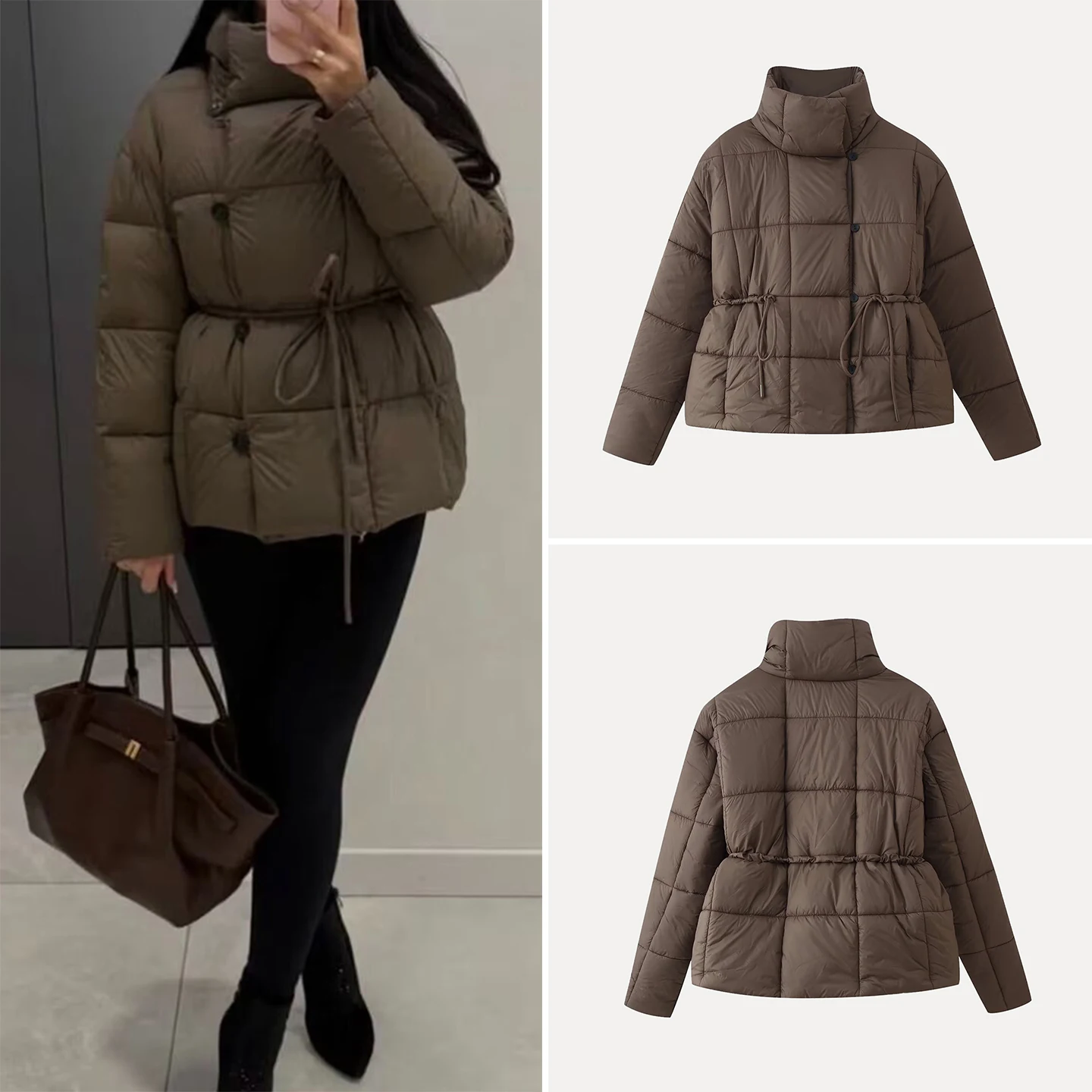 Новинка зимы 2029, женское пальто Faion ort, универсальная повседневная верхняя одежда с поясом и поясом, подходит для Long Sve Z
Новинка зимы 2029, женское пальто Faion ort, универсальная повседневная верхняя одежда с поясом и поясом, подходит для Long Sve Z