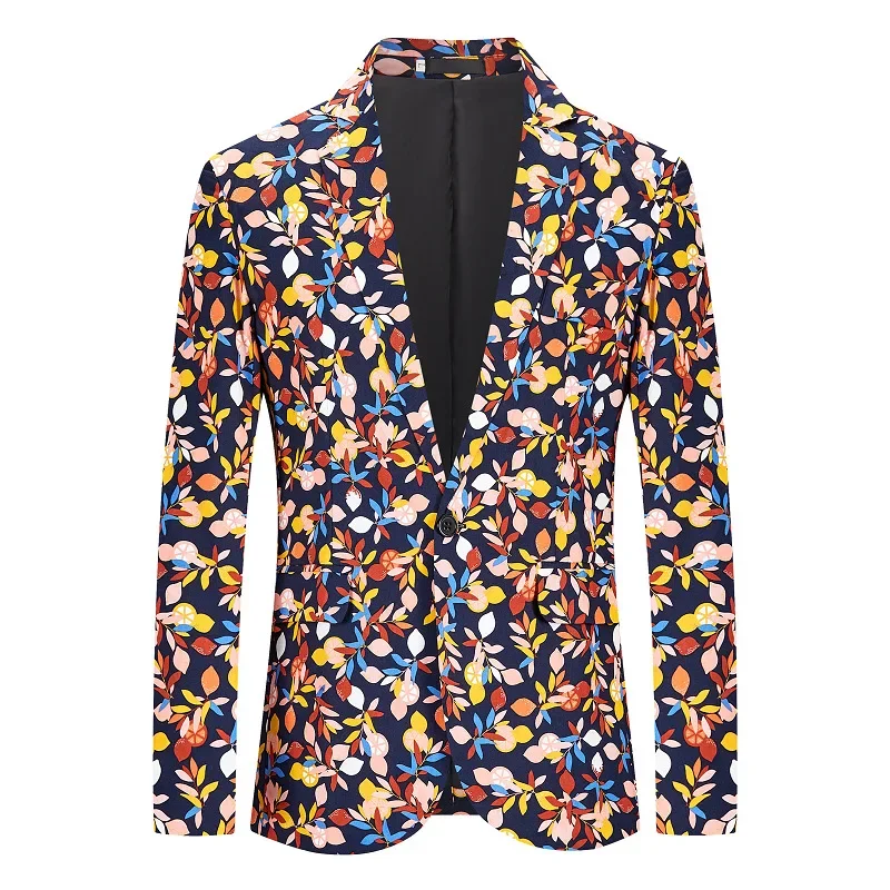 2023 Men's New Single Piece Casual Suit Flower Trend Personalized Small Suit Men
2023 Men's New Single Piece Casual Suit Flower Trend Personalized Small Suit Men