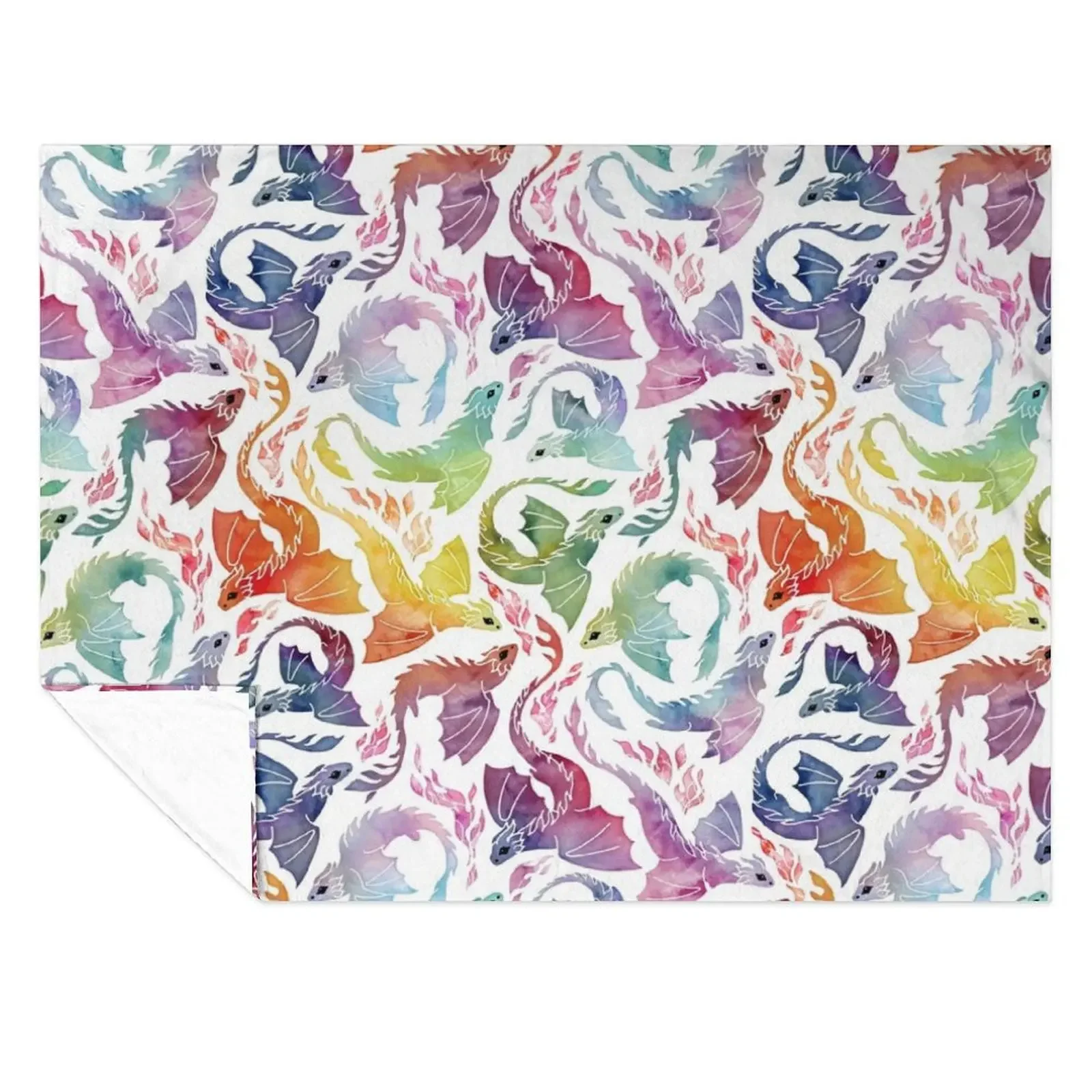 Dragon fire rainbow Throw Blanket Hairy Summer Beddings Extra Large Throw Thermal Blankets
Dragon fire rainbow Throw Blanket Hairy Summer Beddings Extra Large Throw Thermal Blankets