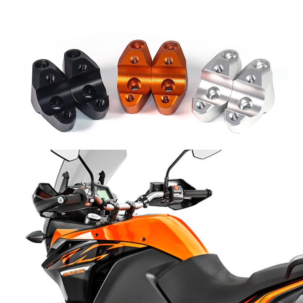 Motorcycle Handle Bar Riser Clamp Extend Handlebar Adapter Mount For 1050 1090 1190 ADV 1290 Super Adventure 1290 Super Duke GT
Motorcycle Handle Bar Riser Clamp Extend Handlebar Adapter Mount For 1050 1090 1190 ADV 1290 Super Adventure 1290 Super Duke GT