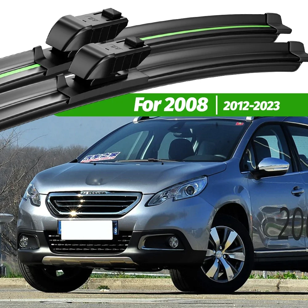 For Peugeot 2008 2012-2023 2pcs Front Windshield Wiper Blades 2013 2014 2016 2017 2019 2020 2021 Windscreen Window Accessories
For Peugeot 2008 2012-2023 2pcs Front Windshield Wiper Blades 2013 2014 2016 2017 2019 2020 2021 Windscreen Window Accessories