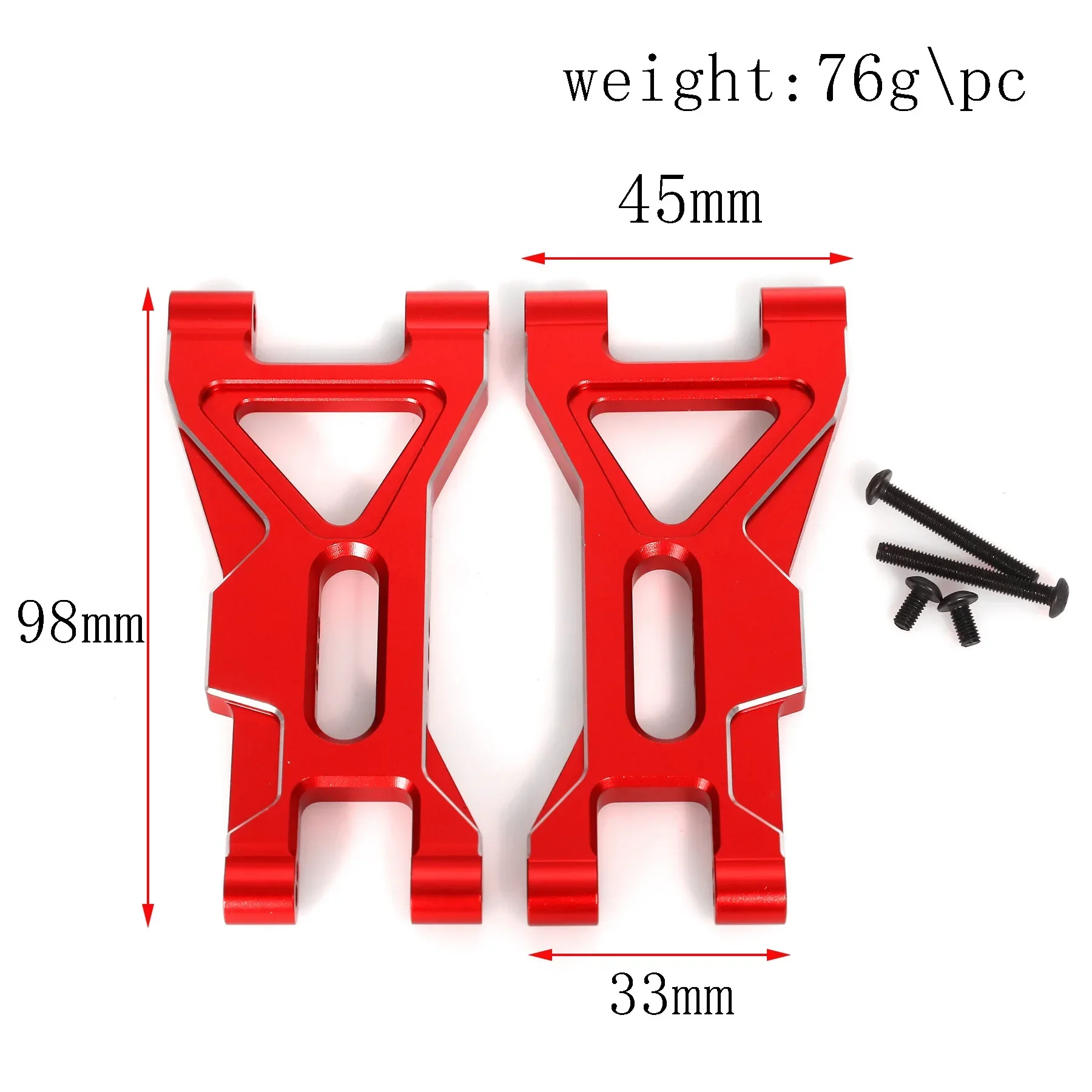 Front Rear Upper Lower Arms Rear Axle Steering Cup C Seat for ARRMA 1/10 GORGON 4X2 2WD Monster Truck RC Car Metal Upgrade
Front Rear Upper Lower Arms Rear Axle Steering Cup C Seat for ARRMA 1/10 GORGON 4X2 2WD Monster Truck RC Car Metal Upgrade