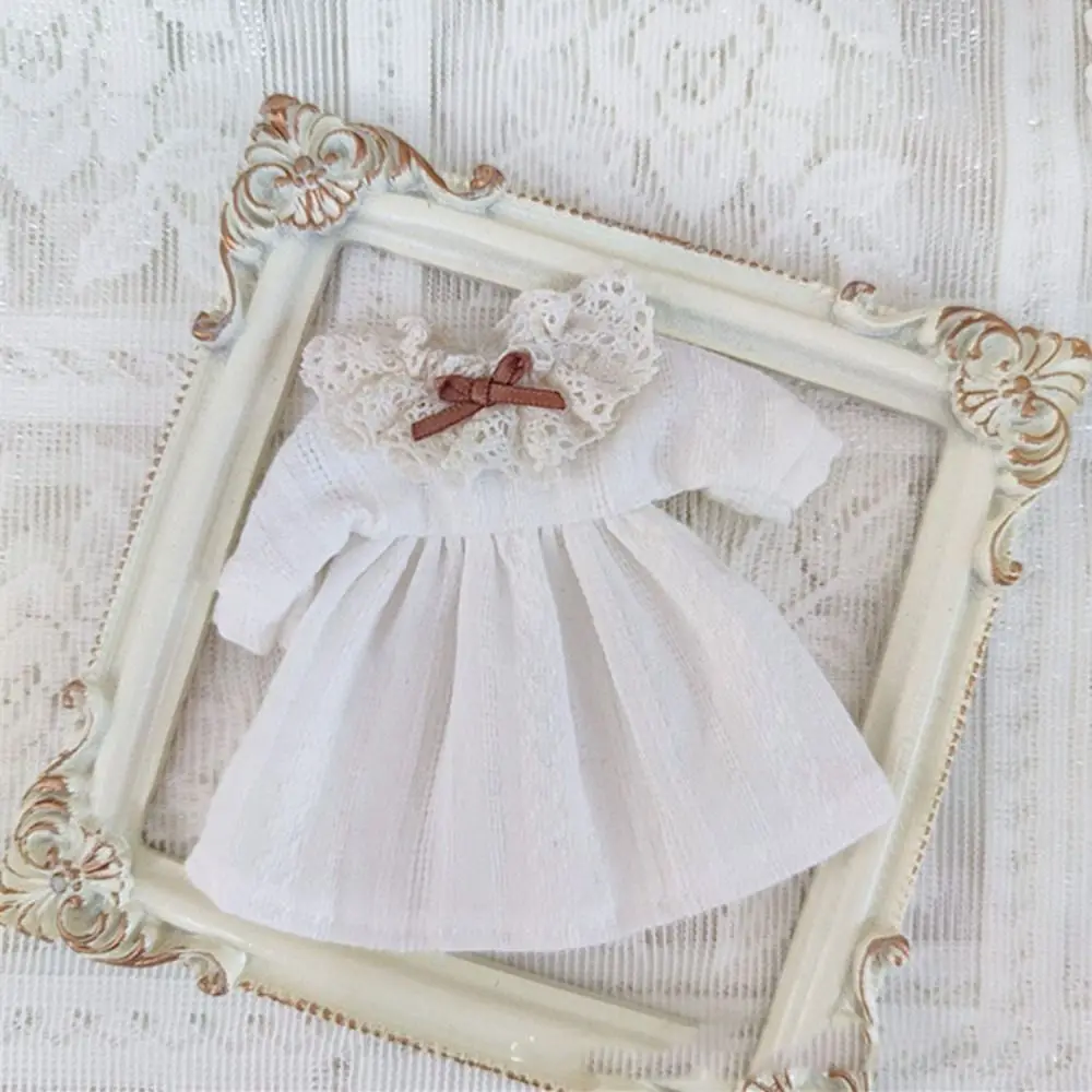 Handmade Cotton Doll Dresses DIY Fashion Lace Collar Short Sleeve Outfits Doll Clothes for 1/11 OB11 Dolls/1/12 BJD Dolls Doll
Handmade Cotton Doll Dresses DIY Fashion Lace Collar Short Sleeve Outfits Doll Clothes for 1/11 OB11 Dolls/1/12 BJD Dolls Doll