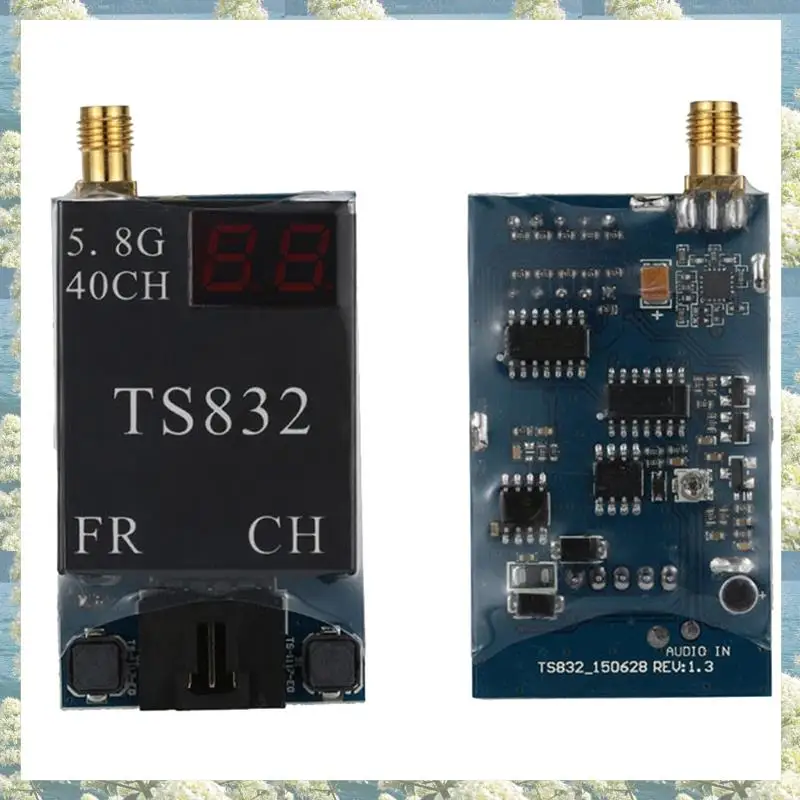 Новый беспроводной передатчик FPV TS832 5,8G 600 МВт с антенной беспроводной AV-передатчик для FPV мультикоптера RC Quadcopter простой в использовании
Новый беспроводной передатчик FPV TS832 5,8G 600 МВт с антенной беспроводной AV-передатчик для FPV мультикоптера RC Quadcopter простой в использовании