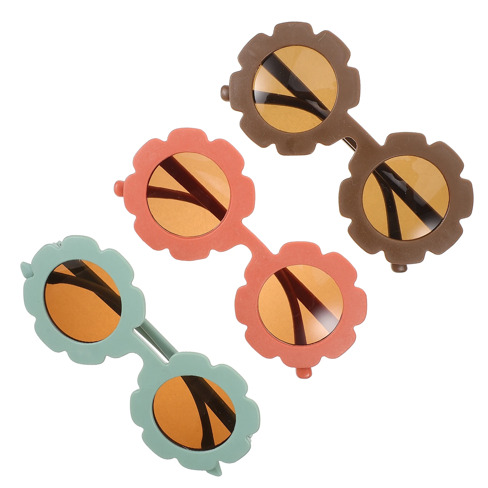 3pcs Kids Shaped Sunflower Lightweight Toddler Toddler Sunflower Sunglasses Girl Fashion Gifts Accessories
3pcs Kids Shaped Sunflower Lightweight Toddler Toddler Sunflower Sunglasses Girl Fashion Gifts Accessories