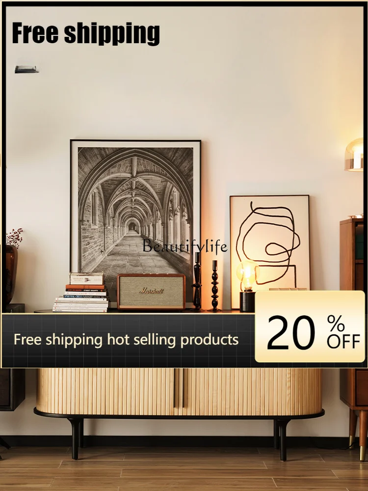 X4 Nordic Solid Wood Sideboard Log Retro Storage Living Room Small Apartment Simple Curio Cabinet
X4 Nordic Solid Wood Sideboard Log Retro Storage Living Room Small Apartment Simple Curio Cabinet
