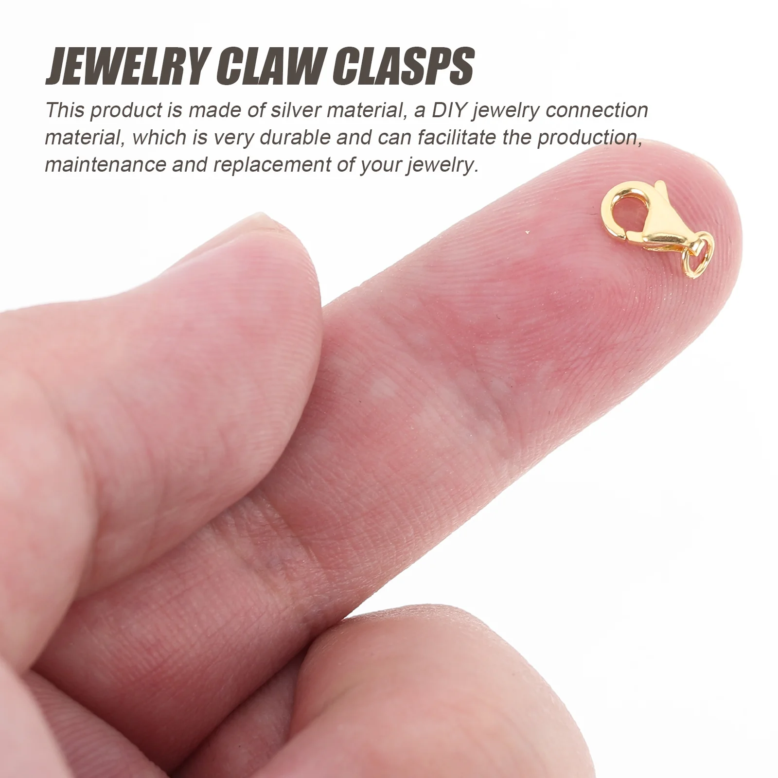 Lobster Clasp for Necklace Jewelry Making Supplies Alloy Clasps Bracelet Clip Clips Clamp
Lobster Clasp for Necklace Jewelry Making Supplies Alloy Clasps Bracelet Clip Clips Clamp