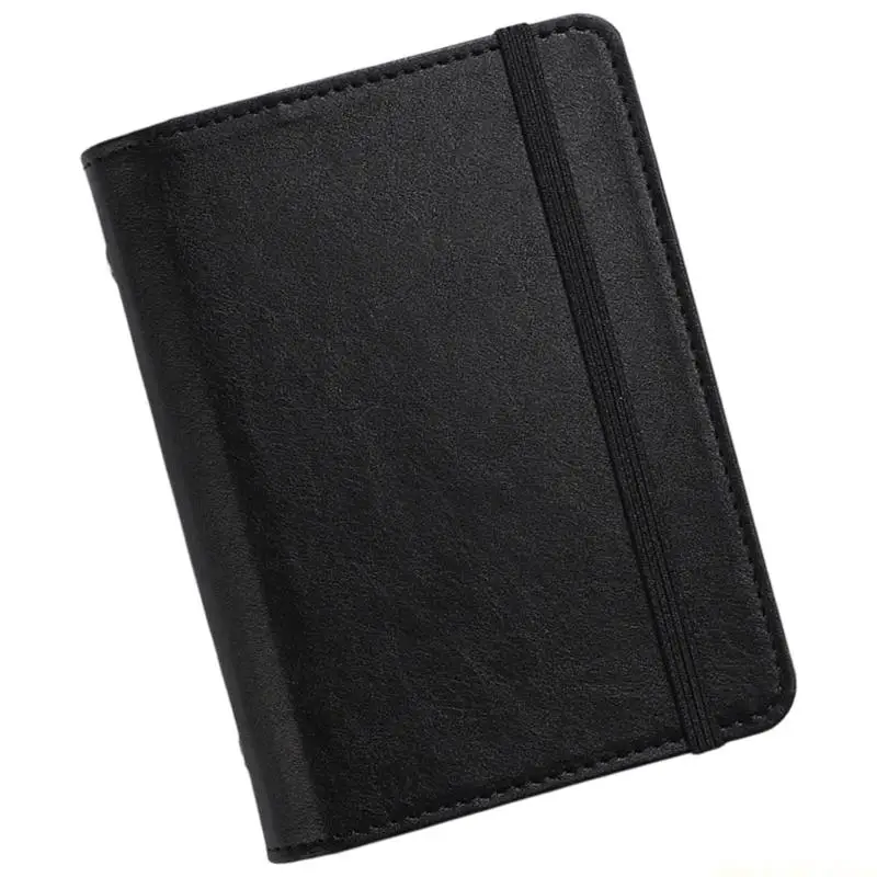 Pocket Size Binder Journal With 80 Sheets And Elastic Strap Closure For Planning
Pocket Size Binder Journal With 80 Sheets And Elastic Strap Closure For Planning