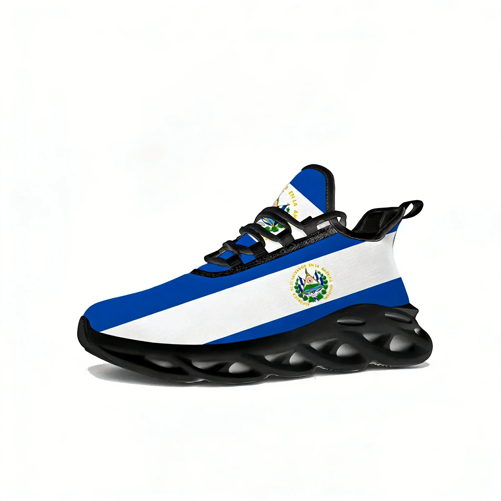 El Salvador Flag Flats Sneakers Mens Womens Hot Pop Sports Running Sneaker Lace Up Mesh Footwear Tailor-made Shoe
El Salvador Flag Flats Sneakers Mens Womens Hot Pop Sports Running Sneaker Lace Up Mesh Footwear Tailor-made Shoe