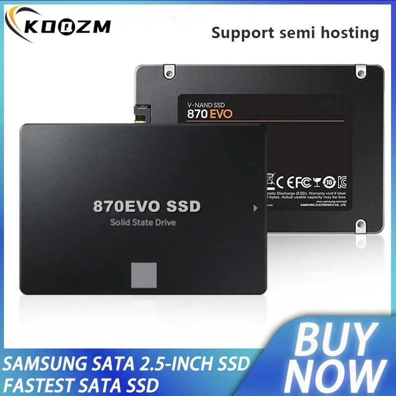 870 EVO SATA III SSD External Hard Disk Internal Solid State Drive Interface High Speed External Solid State Drive For PC
870 EVO SATA III SSD External Hard Disk Internal Solid State Drive Interface High Speed External Solid State Drive For PC