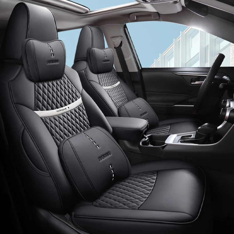 Car Special Seat Covers For Toyota Rav4 Hybrid 2019-2024 Premium Artificial Leather Protective Seat Cushion Interior Accessories
Car Special Seat Covers For Toyota Rav4 Hybrid 2019-2024 Premium Artificial Leather Protective Seat Cushion Interior Accessories