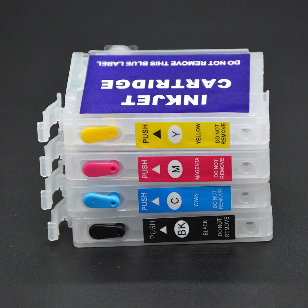 T1351 T1332 T1333 T1334 Refill Ink Cartridge with Reset Chip for Epson T25 TX125 TX135 Printer
T1351 T1332 T1333 T1334 Refill Ink Cartridge with Reset Chip for Epson T25 TX125 TX135 Printer