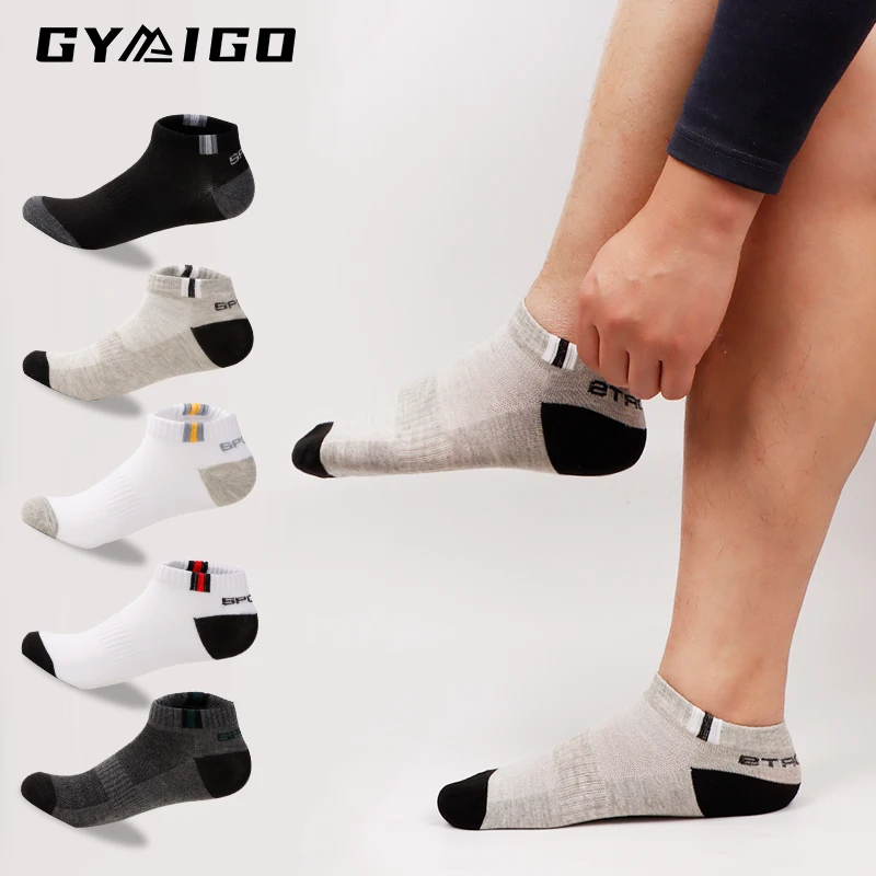 GYMIGO Men Socks Soft Breathable Thin Male Socks Plus Size Low Short Casual Socks Stripe Anti-wear Men Ankle Socks
GYMIGO Men Socks Soft Breathable Thin Male Socks Plus Size Low Short Casual Socks Stripe Anti-wear Men Ankle Socks