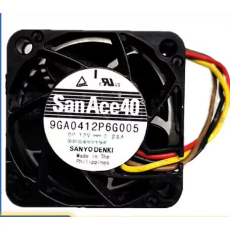 Вентилятор охлаждения сервера SANYO DENKI 9GA0412P6G005 DC 12V 0.23A 40x40x20мм, 4-проводной
Вентилятор охлаждения сервера SANYO DENKI 9GA0412P6G005 DC 12V 0.23A 40x40x20мм, 4-проводной