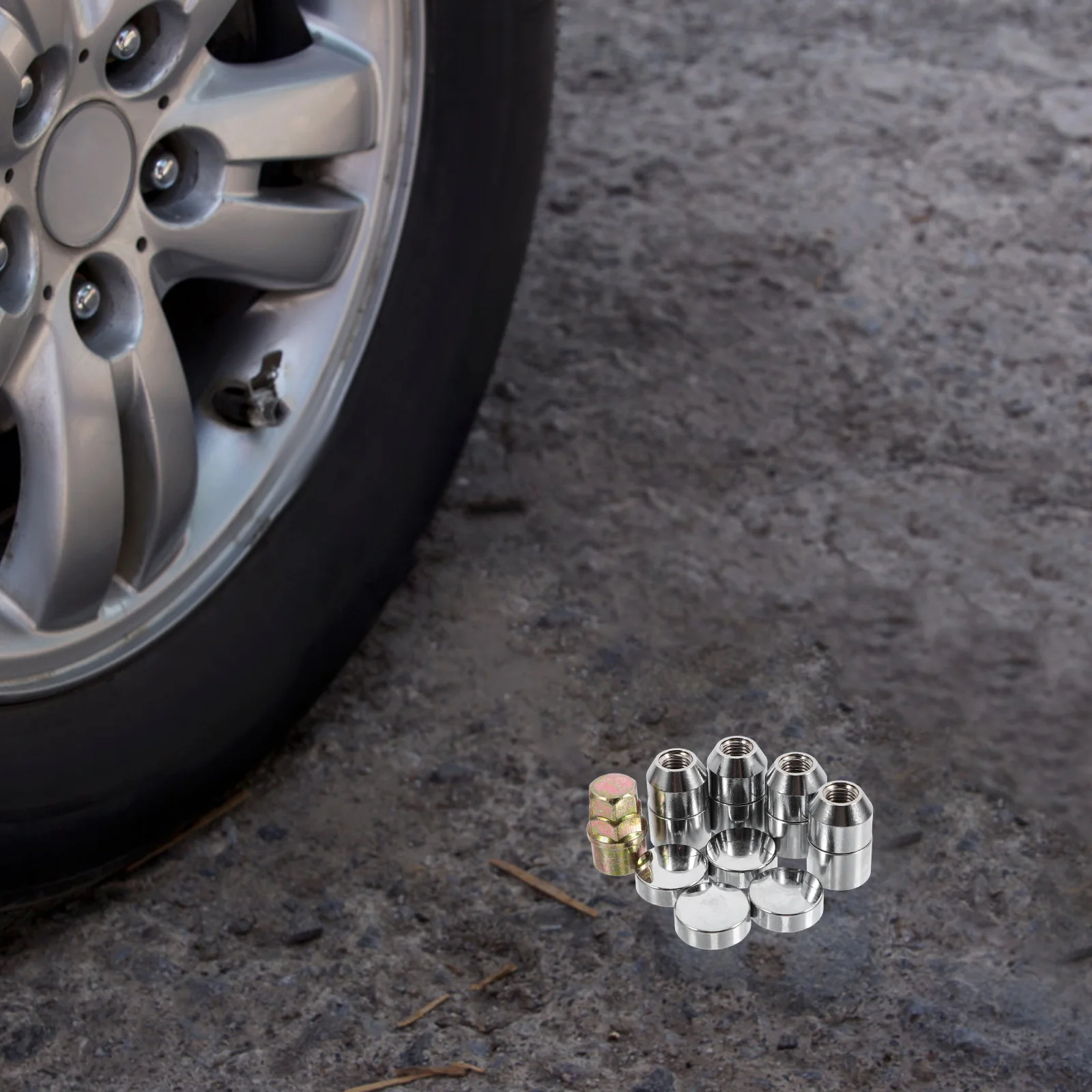 1 set 1 Set 12Mm X 1.5Mm Anti Theft Wheel Lock Nuts Iron Security Bolts Hardened Steel Free Spinning Upper Stage For Car Safety
1 set 1 Set 12Mm X 1.5Mm Anti Theft Wheel Lock Nuts Iron Security Bolts Hardened Steel Free Spinning Upper Stage For Car Safety