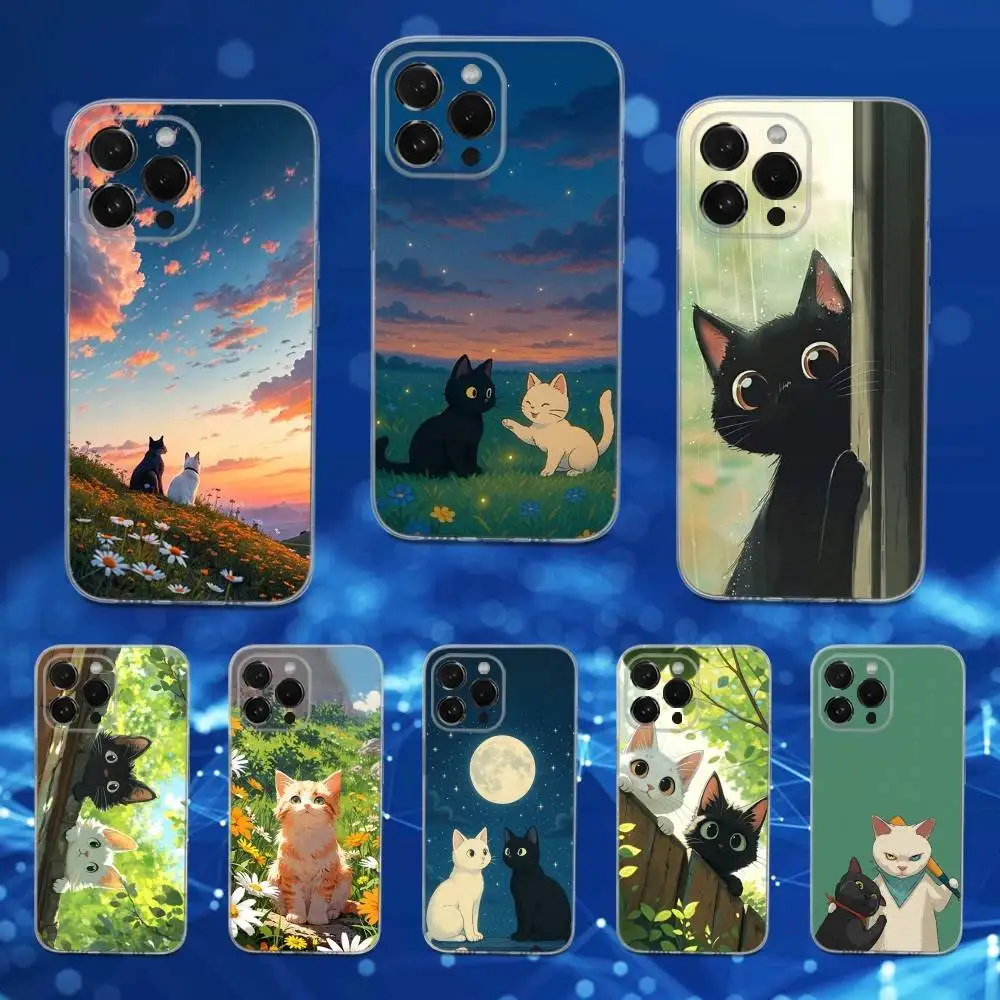 Cartoon Animal Cute Cat Phone Case For iPhone 16,15,14,13,12,11 Pro,Max,Plus,X,XS,XR,SE,Mini Transparent Soft Cover
Cartoon Animal Cute Cat Phone Case For iPhone 16,15,14,13,12,11 Pro,Max,Plus,X,XS,XR,SE,Mini Transparent Soft Cover