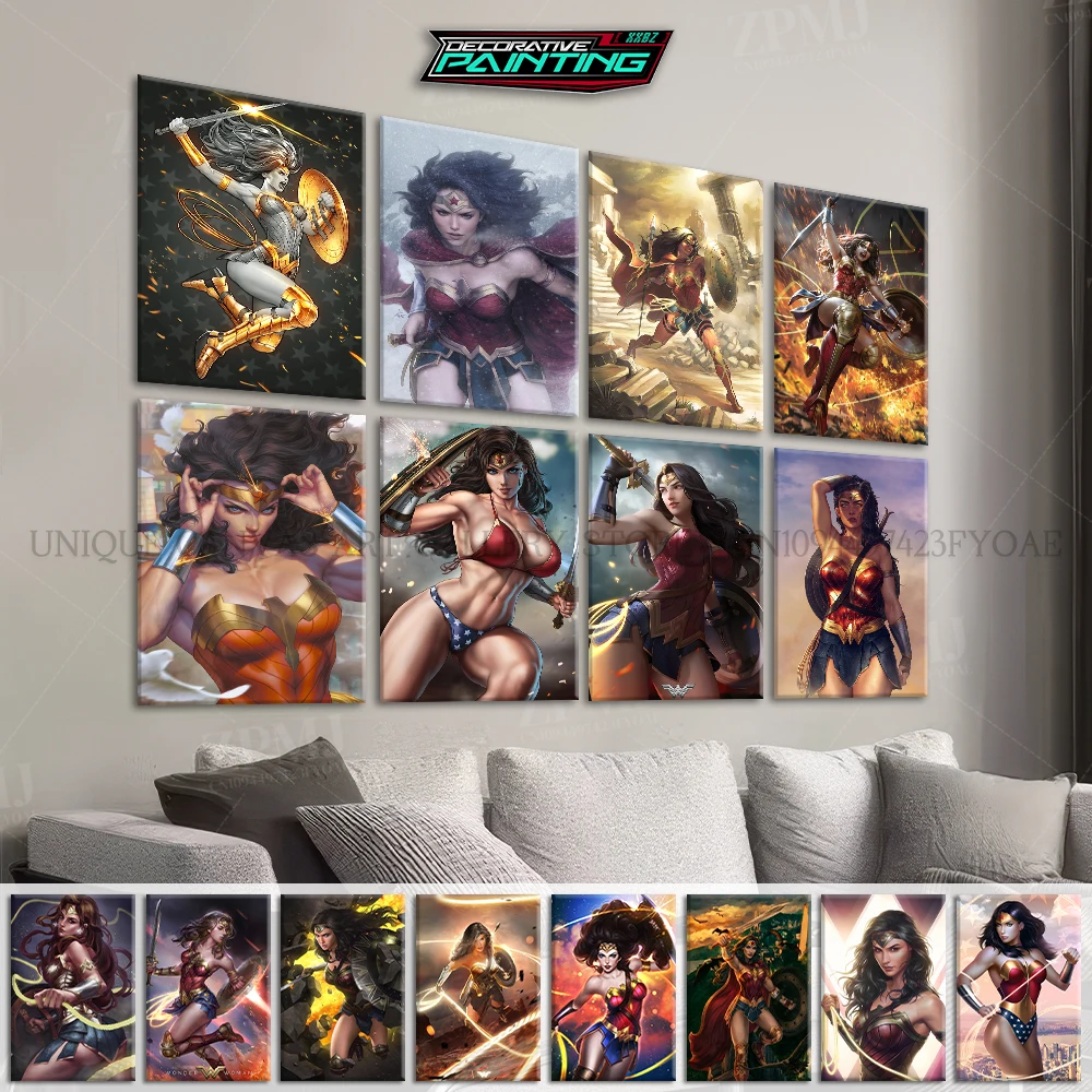 Justice League Superhero Wonder Woman Wall Art Home Decor Hd Print Picture Posters Canvas Painting For Bedroom Frameless Artwork
Justice League Superhero Wonder Woman Wall Art Home Decor Hd Print Picture Posters Canvas Painting For Bedroom Frameless Artwork