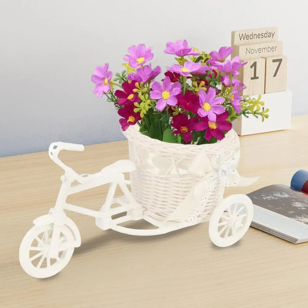 Rattan Bicycle Bike Flower Basket Flower Vase Bicycle Woven Flower Basket Tricycle Planter Nostalgic Plant Rack Flowers Stand
Rattan Bicycle Bike Flower Basket Flower Vase Bicycle Woven Flower Basket Tricycle Planter Nostalgic Plant Rack Flowers Stand
