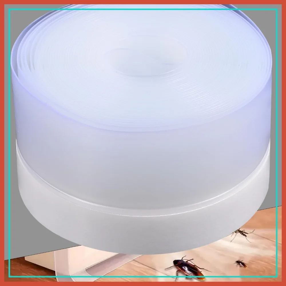 16.5Ft Silicone Door Weather Stripping Seal, Draft Stopper, Soundproof for Windows & Bathroom Gaps
16.5Ft Silicone Door Weather Stripping Seal, Draft Stopper, Soundproof for Windows & Bathroom Gaps