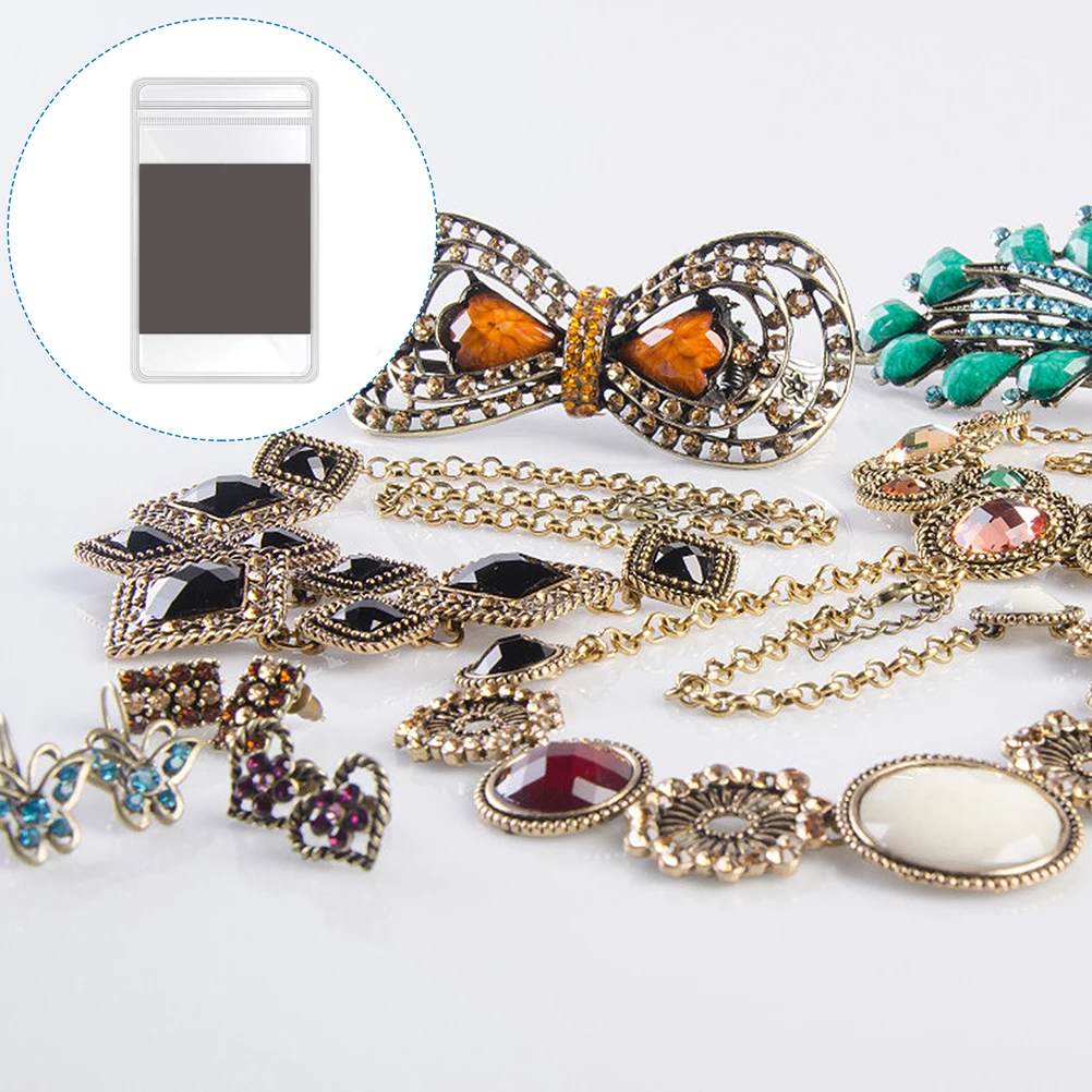 50 set 50 Sets Anti Color Distortion Jewelry Bags Clear Earring Bags Plastic Tarnish Proof Lightweight Durable Storage for Rings
50 set 50 Sets Anti Color Distortion Jewelry Bags Clear Earring Bags Plastic Tarnish Proof Lightweight Durable Storage for Rings