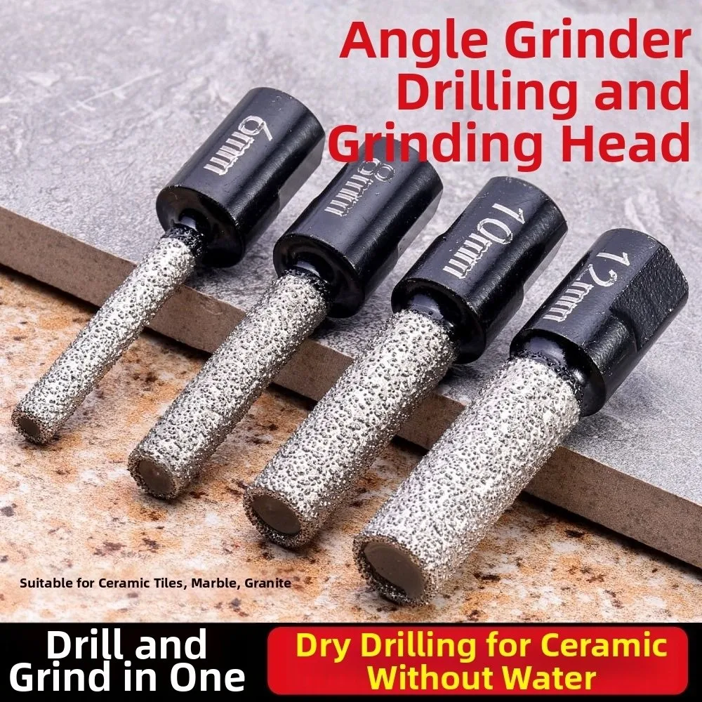 4pcs Hexagonal Shank Ceramic Tile Drilling Bit Dry-drilling 6/8/10/12mm Tile Hole Opener M10 Thread Brazing Tile Drill Bit
4pcs Hexagonal Shank Ceramic Tile Drilling Bit Dry-drilling 6/8/10/12mm Tile Hole Opener M10 Thread Brazing Tile Drill Bit