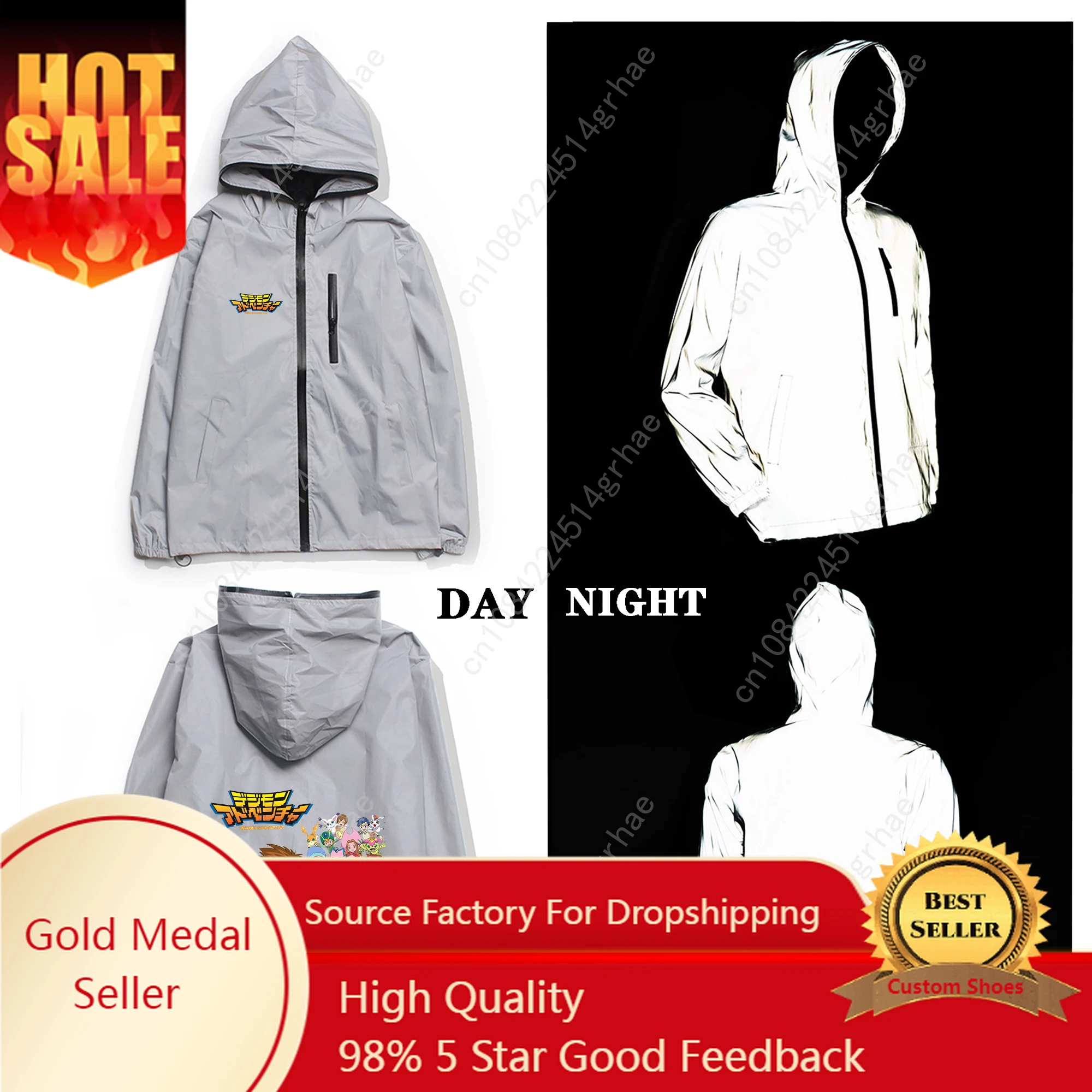 Digimon Adventure Custom Reflective Jacket Mens Womens Coat Hooded Windbreaker Run Jackets Cycling Hiking Zipper Custom Hoodie
Digimon Adventure Custom Reflective Jacket Mens Womens Coat Hooded Windbreaker Run Jackets Cycling Hiking Zipper Custom Hoodie